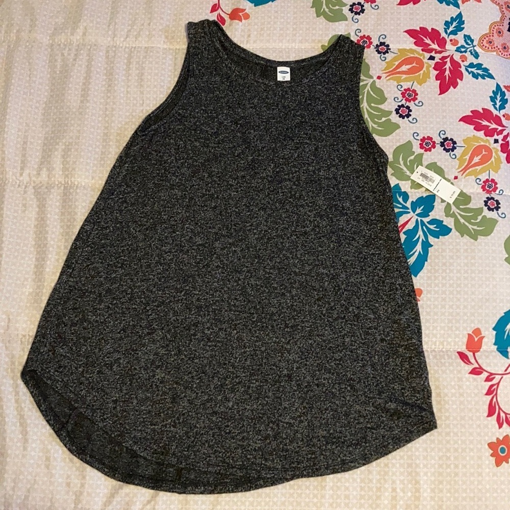 Old Navy Dark Gray Tank Top Size XS
